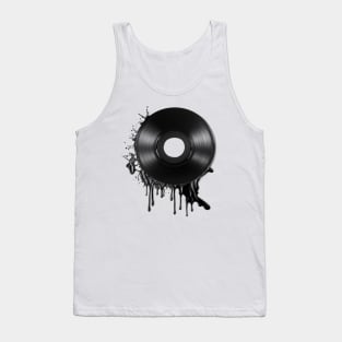 Melting LP Vinyl Tank Top